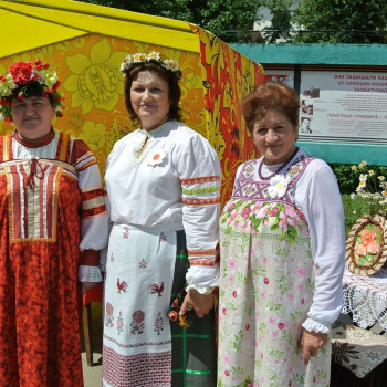 Приняли участие в благотворительной акции “Белый цветок”, г.Ясногорск
