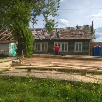 Хорошие новости: Капитальный ремонт кровли Денисовского СДК